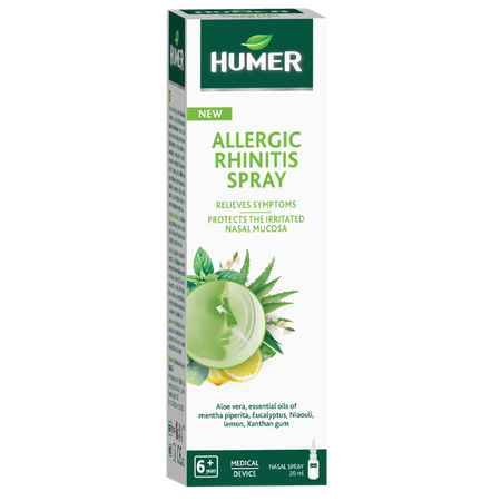 Spray pentru rinita alergica, 20 ml, Humer
