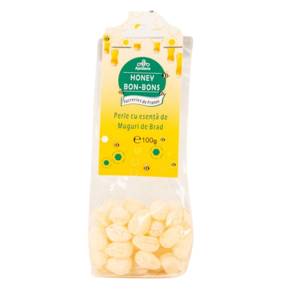 Perle cu esenta de muguri de brad, 100 g, Sucreries de France
