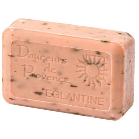 Sapun exfoliant cu macese si unt de shea, 200 g, Apidava