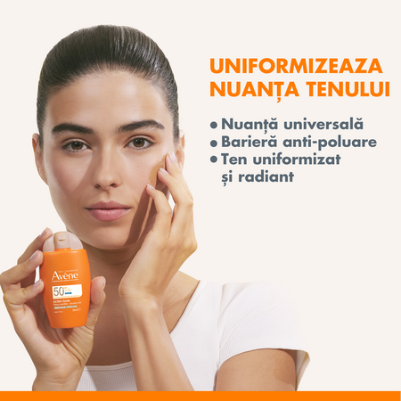 Ultra-Fluid nuantator cu protectie solara SPF 50+ TriasorB, 50 ml, Avene 618457