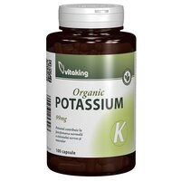 Potasiu, 99 mg, 100 capsule, Vitaking