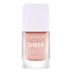 Lac pentru unghii Nudie Beautie 070 Sheer Beauties Nail Polish, 10.5 ml, Catrice 596086