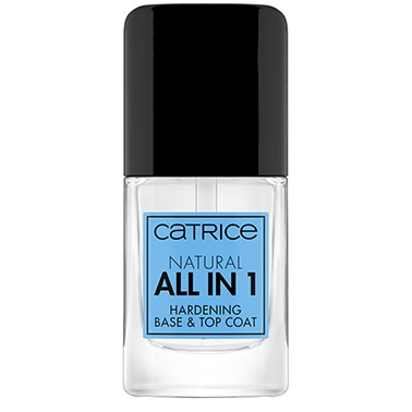 Baza si top coat pentru unghii All in 1 Hardening, 10.5 ml, Catrice