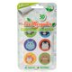 Stickere aromatizate cu citronella impotriva tantarilor, 30 bucati, Los Mosquitos 596116