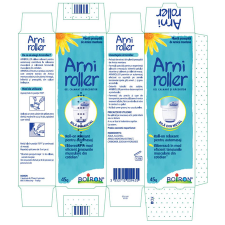 Gel calmant si racoritor Arniroller, 45 g, Boiron 596136