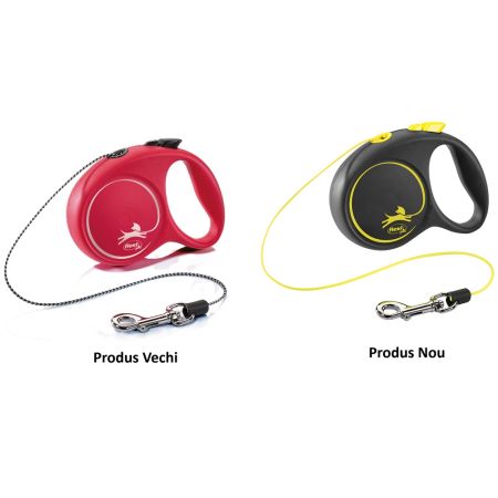 Lesa neon retractabila cu fir marimea XS Flexi Fun, 3 metri, 1 bucata, Flexi 660581