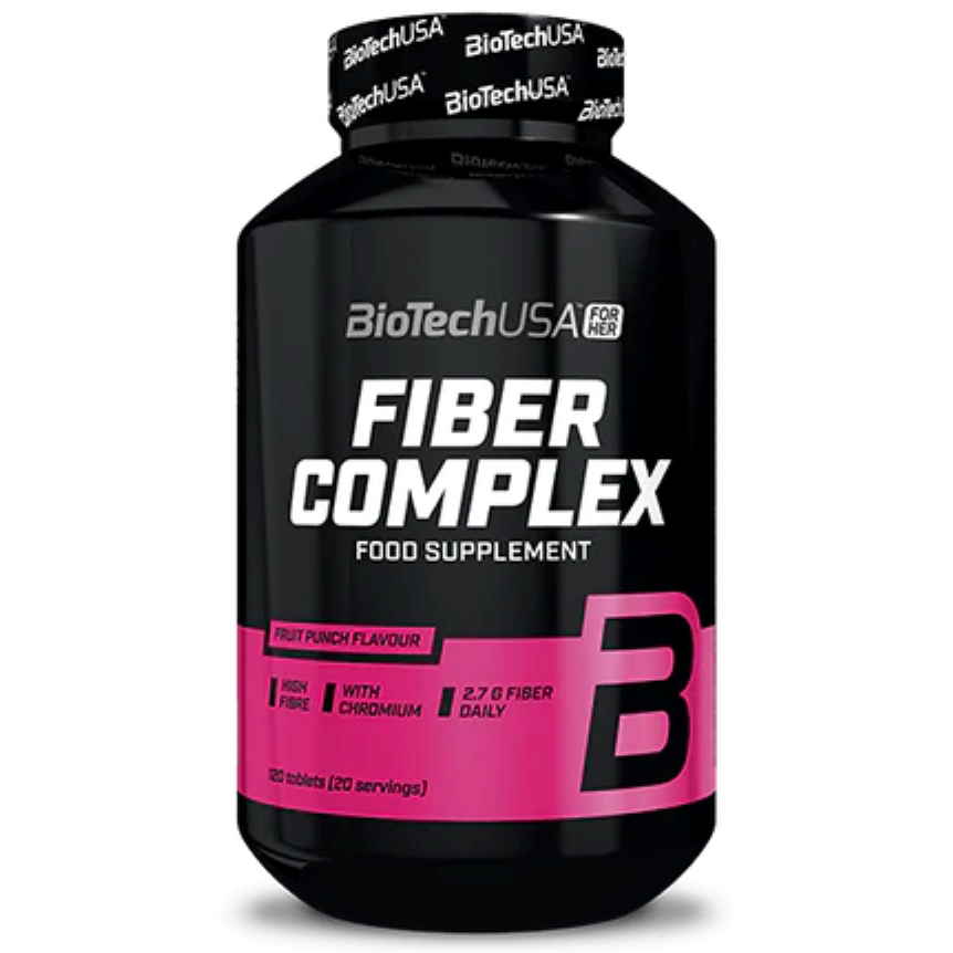 Fiber Complex Fruit Punch, 120 tablete, BioTech USA