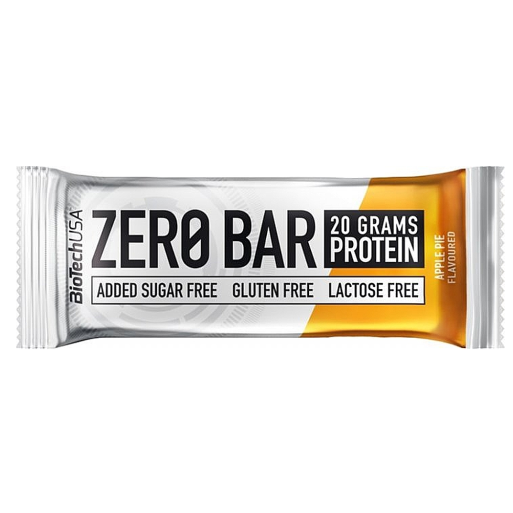 Baton proteic Apple Pie Zero Bar, 50 g, BioTechUSA