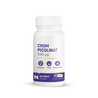 Crom picolinat, 200 mcg, 60 capsule, Nutrific