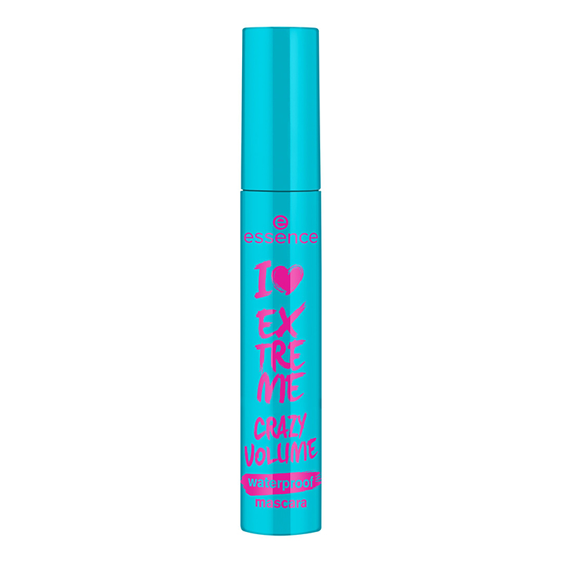 Mascara rezistenta la apa Crazy Volume I Love Extreme, 12 ml, Essence