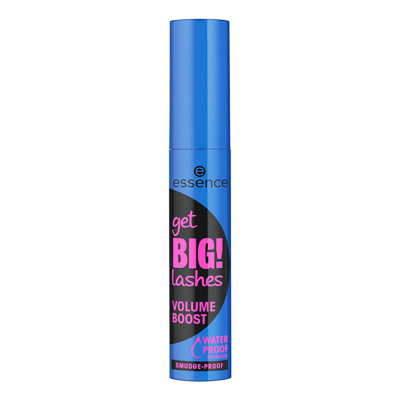 Mascara rezistenta la apa Volume Boost Get Big Lashes, 12 ml, Essence