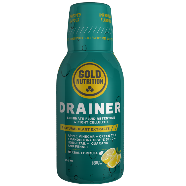 Drainer cu aroma de lamaie, 500 ml, Gold Nutrition