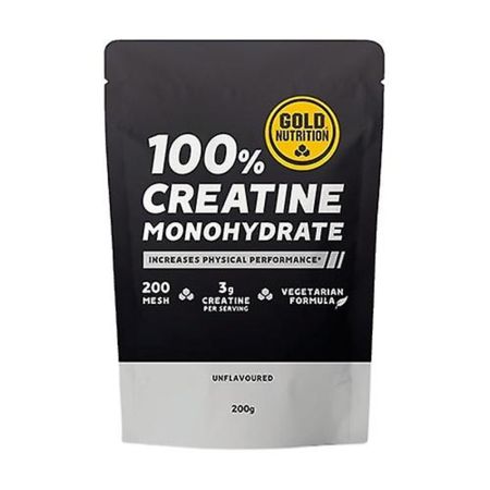 Creatina monohidrata fara aroma, 200 g, Gold Nutrition