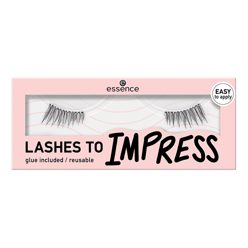 Gene false Lashes To Impress, 1 pereche, Essence