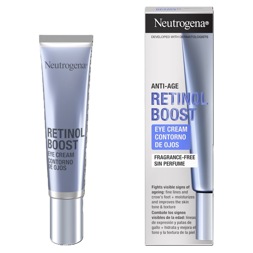 Crema anti-imbatranire pentru conturul ochilor Retinol Boost, 15 ml, Neutrogena