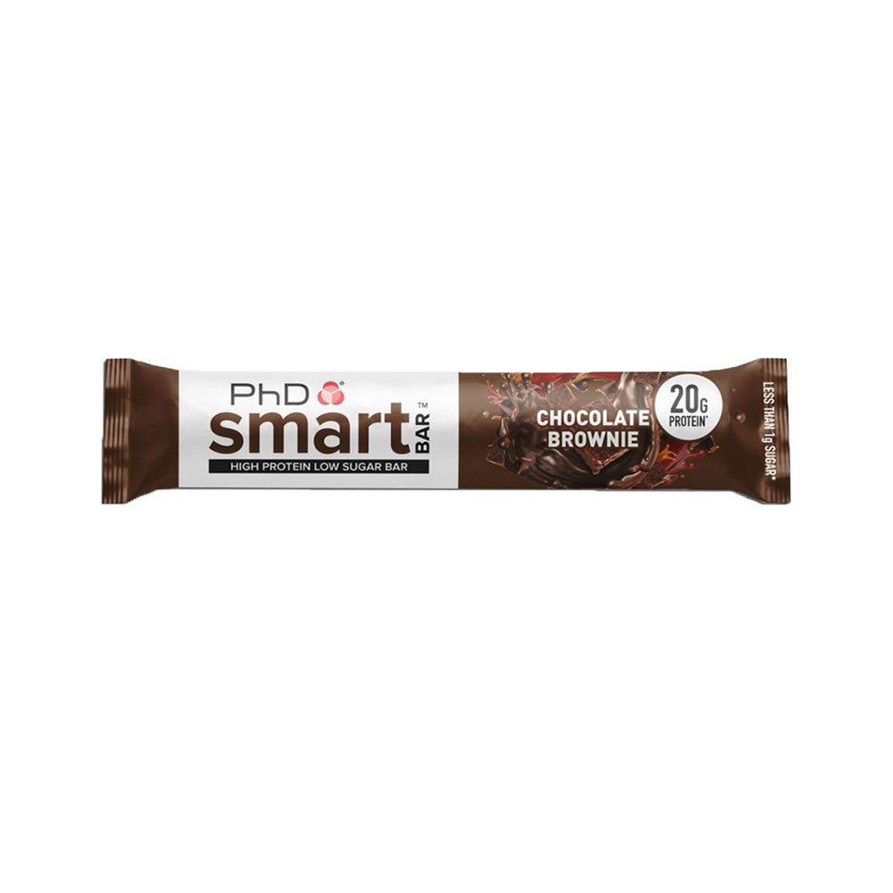 Baton proteic PhD Smart Bar Chocolate Brownie, 64 g, PhD Nutrition