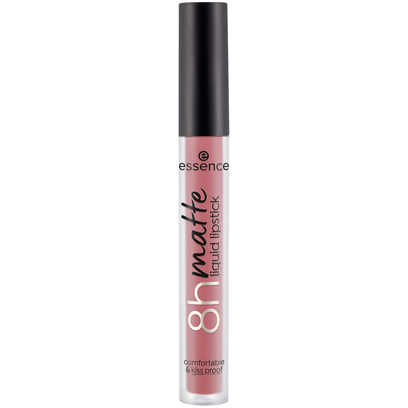 Ruj lichid mat 04 Rosy Nude 8h Matte Liquid Lipstick, 2.5 ml, Essence