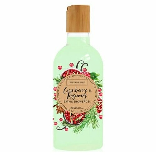 Gel de dus Cranberry & Rosemary, 250 ml, Stara Mydlarnia