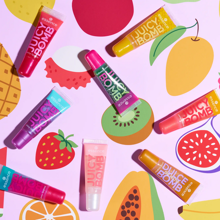 Luciu de buze Lovely Litchi 101 Juicy Bomb Shiny Lipgloss, 10 ml, Essence 703569