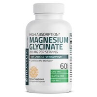 Magneziu Glicinat, 200 mg, 60 capsule, Bronson Laboratories