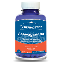Ashwagandha, 120 capsule, Herbagetica