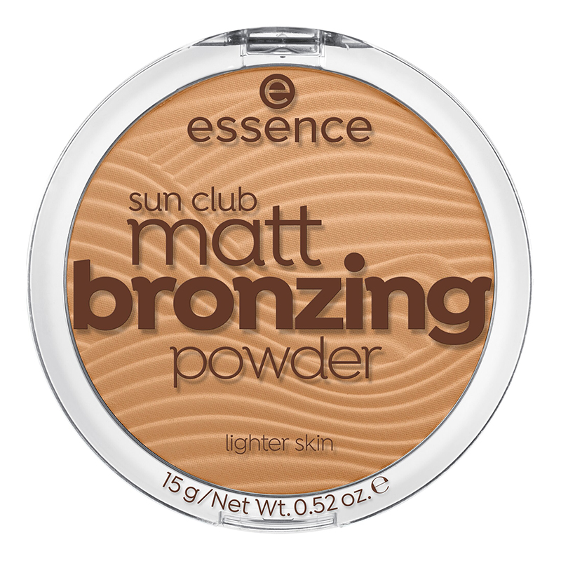 Pudra bronzanta mata Natural 01 Sun club matt bronzing powder, 15 g, Essence