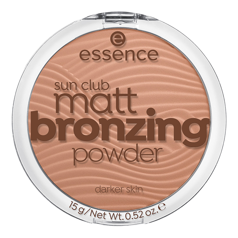 Pudra bronzanta mata Sunny 02 Sun club matt bronzing powder, 15 g, Essence