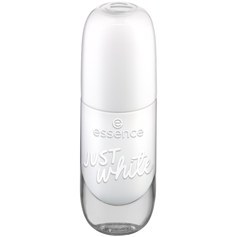 Lac pentru unghii gel 33 Just White Gel Nail Colour, 8 ml, Essence