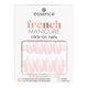 Unghii false french manicure click-on nails 02 Babyboomer Style, 12 bucati, Essence 597830