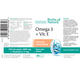 Omega 3 + Vitamina E, 1000 mg, 90 capsule, Rotta Natura 597912