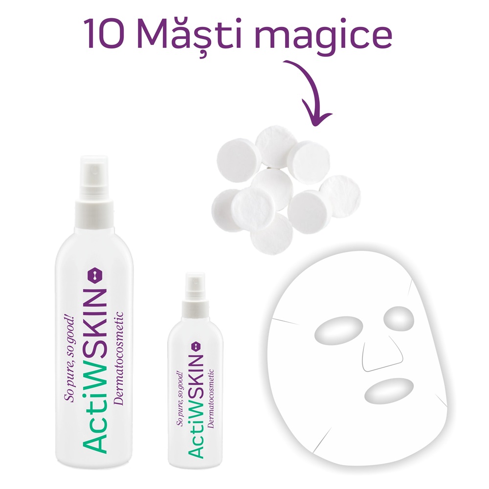 Pachet mic tratament anti acnee, ActiW SKIN