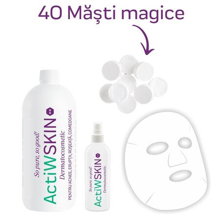 Pachet masti magice anti acnee, ActiW SKIN