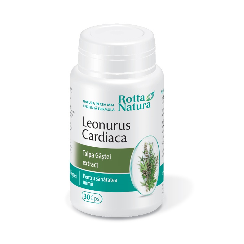 Leonurus Cardiaca, 30 capsule, Rotta Natura