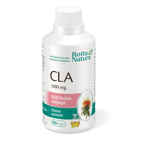 CLA, 1000 mg, 90 capsule, Rotta Natura