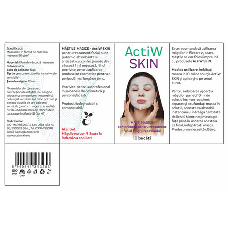 Masti magice, 10 bucati, ActiW SKIN 703084