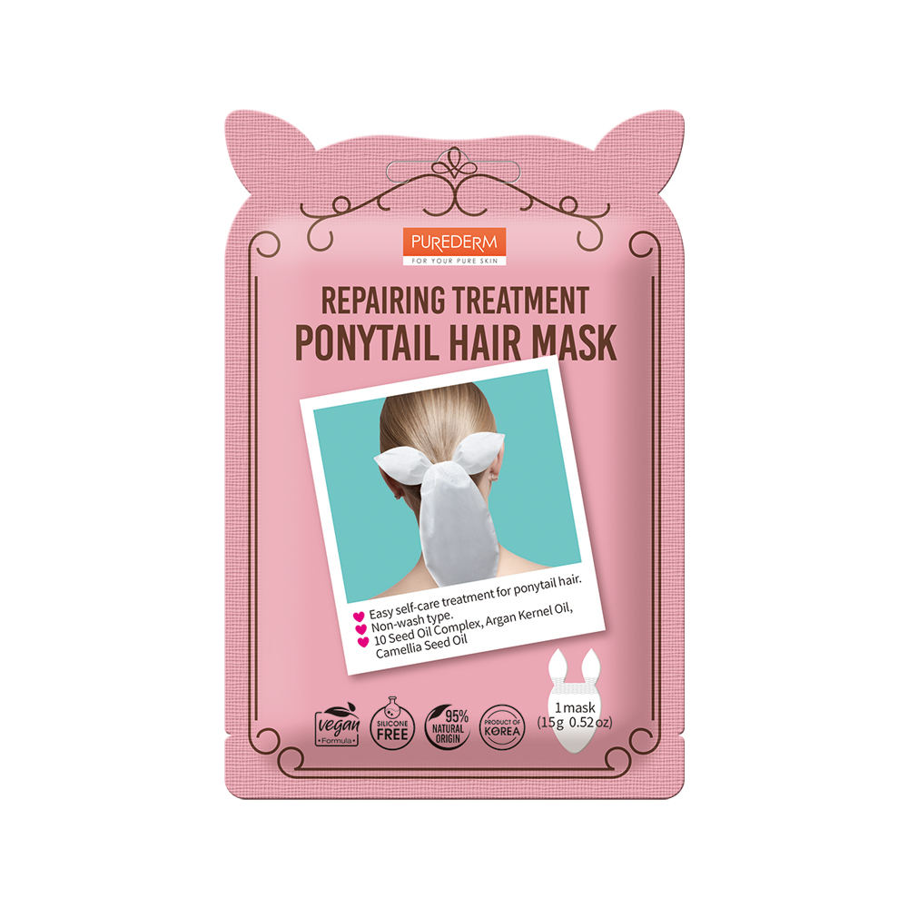 Masca reparatoare tratament pentru par Ponytail, 15 g, Purederm