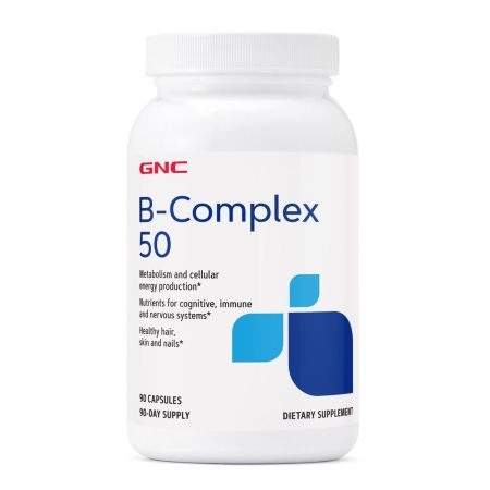 B Complex 50, 90 capsule, GNC