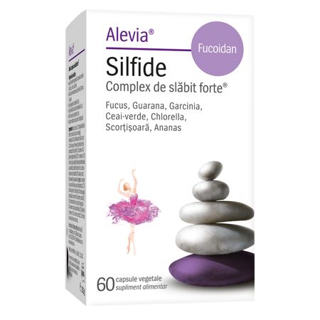 Silfide Complex de slabit forte + Fucoidan, 60 capsule, Alevia