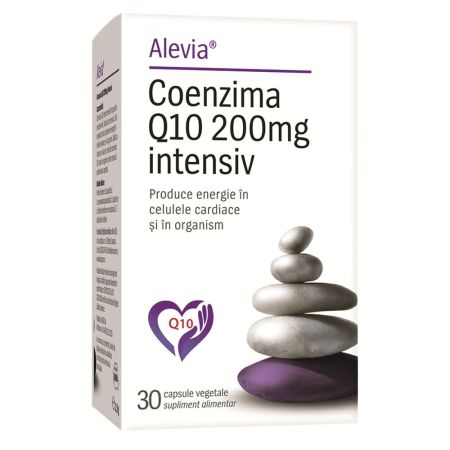 Coenzima Q10 intensiv, 200 mg, 30 capsule, Alevia