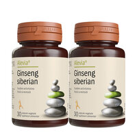 Pachet Ginseng siberian, 30+30 capsule, Alevia