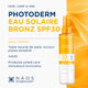 Apa cu protectie solara SPF 30 pentru piele sensibila Photoderm Bronz, 200 ml, Bioderma 736469