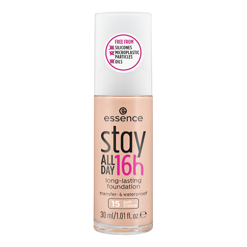 Fond de ten Soft Creme Stay 15 All Day 16h Long-Lasting Foundation, 30 ml, Essence