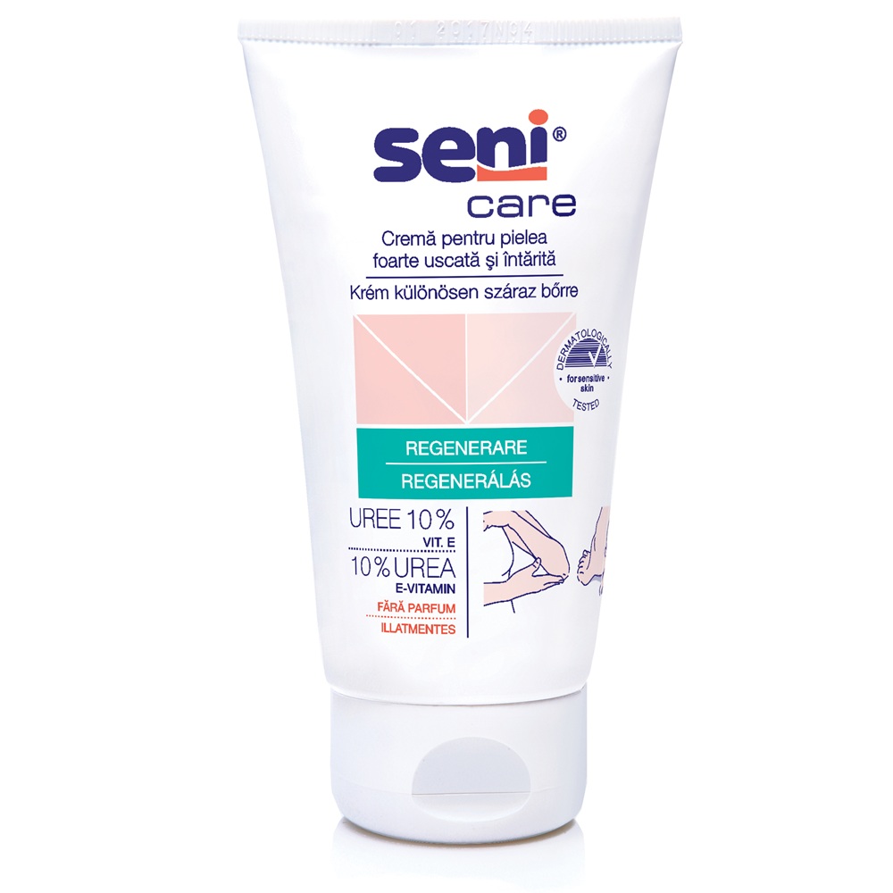 Crema pentru pielea foarte uscata si intarita cu 10% uree Care, 100 ml, Seni
