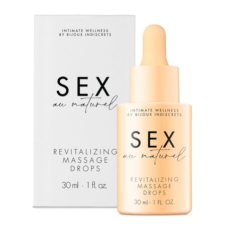 Picaturi revitalizante pentru masajul intim Sex Au Naturel, 30 ml, Bijoux Indiscrets 693545