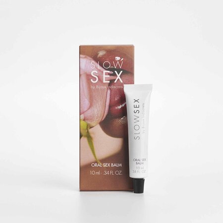 Balsam de buze Oral Sex Slow Sex, 10 ml, Bijoux Indiscrets 693525