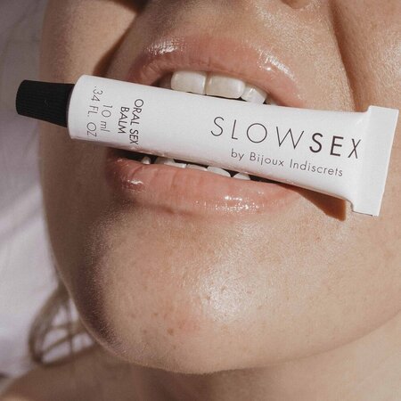 Balsam de buze Oral Sex Slow Sex, 10 ml, Bijoux Indiscrets 693524