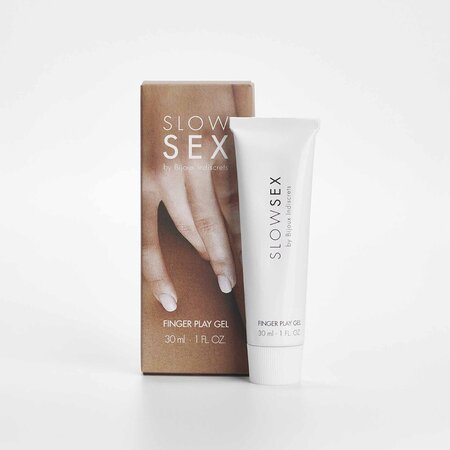 Gel lubrifiant pe baza de apa Finger Play Slow Sex, 30 ml, Bijoux Indiscrets 693519