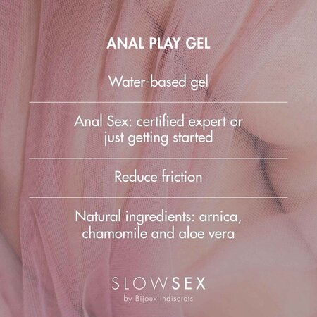 Lubrifiant anal Slow Sex, 30 ml, Bijoux Indiscrets 693516