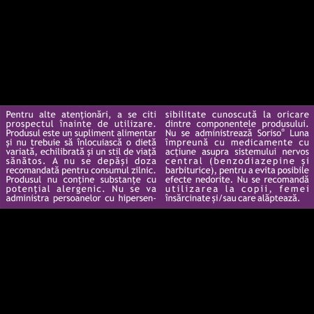 Soriso Luna, 20 capsule vegetale, Antibiotice SA 706171