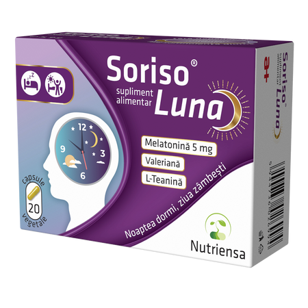 Soriso Luna, 20 capsule, Antibiotice SA